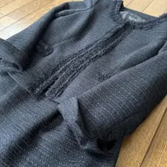 moenyan様 ケティ ノーカラー ツィードジャケット&スカート　フォーマル