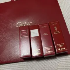 カルティエ　Cartier 香水　サンプル　4個セットのサムネイル