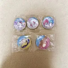 くら寿司 サンリオ コラボ シナモン キティ キキララ 缶バッジ