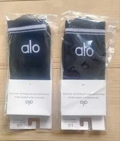 【新品】アローヨガ　ALO Yoga　ラインソックス 靴下 2足セット