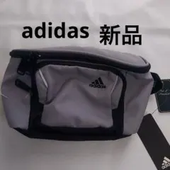 ⭐︎新品⭐︎adidas アディダス　ウエストポーチ　グレー　ボディーバック