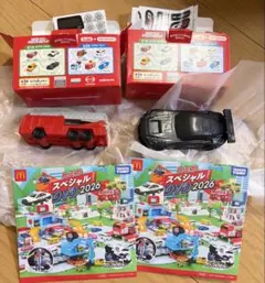 ハッピーセット トミカ 第1弾 GT3　消防車 週末限定DVD 2枚
