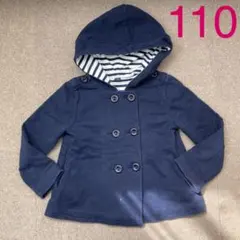 baby GAP 紺色 アウター フード付き ジャンパー サイズ110 男女