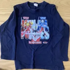 ウルトラマンアーク 長袖Tシャツ ネイビー　110