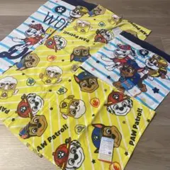 新品未使用　パウ・パトロール フェイスタオル　ハンドタオル　4点セット　パウパト