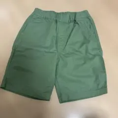 UNIQLO キッズ ハーフパンツ 130cm 緑