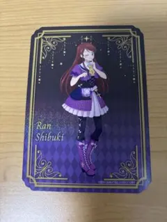 アイカツ アトレ秋葉原コラボ ランタンナイトパーティ紫吹蘭 イラストシート