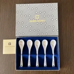ゲラルディーニ GHERARDINI 陶器のスプーン5本セットのサムネイル