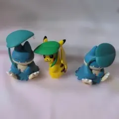 ポケモン カプセルトイ フィギュアピカチュウ　ゴンベ 3体セット