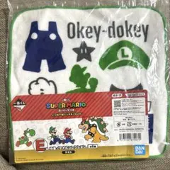 スーパーマリオ　一番くじ　タオル