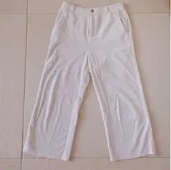 【LOWRYSFARM】ワイドパンツ L コーデュロイ 切りっぱなし カジュアル