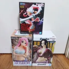ONE PIECE フィギュア まとめ売り ルフィ ハンコック ボニー