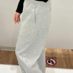 ユニクロC スウェットワイドパンツ 標準丈 S