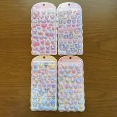 サンリオ COTTON PUFFYシール 4種セット