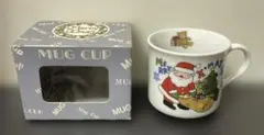 サンタクロース マグカップ 陶器製　Merry Xmas