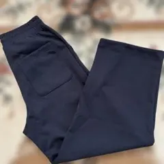 【 UNIQLO：C 】スウェットワイドパンツ　ブラックS