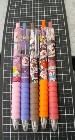 ラブブ LABUBU ボールペン 5本セット