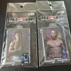 RIZIN ICカード　パスケース　朝倉未来 朝倉未来 パスケース 光る - メルカリ