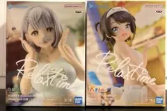 ホロライブ Relax time 大空スバル&白銀ノエル フィギュア 2点セット