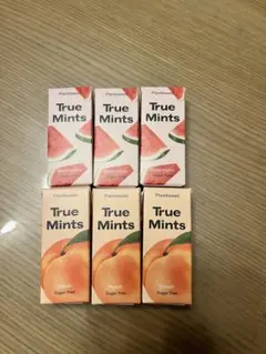 True Mints ウォーターメロン ピーチ 6箱セット