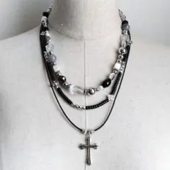 平成ギャル y2k グランジ 十字架 3本セット ネックレス クロス