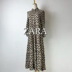 /はなまる様ZARA ザラ 花柄 デザイン ワンピース