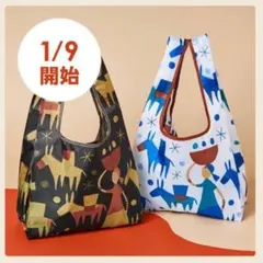 KALDI 折りたたみエコバッグ 2枚セット