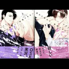 BL 新刊 溢れて零れて、我慢できない overflow 上下 やまち