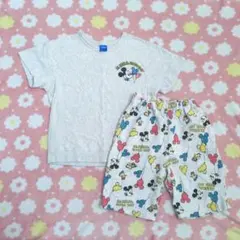ディズニー バルーン 半袖Tシャツ ハーフパンツ 半袖パジャマ 130 灰色のサムネイル