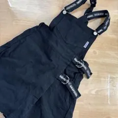ANAP GIRL ブラック ジャンバースカート Sサイズ