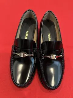 FERRAGAMO ローファー ブラックのサムネイル