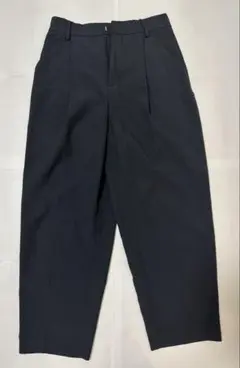 GU ブラック プリーツスラックス Mサイズ