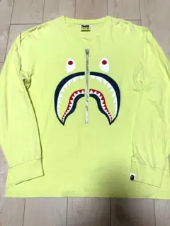 A BATHING APE シャーク　長袖カットソー　サイズXL ベイプスタ