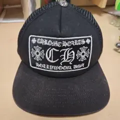CHROME HEARTS トラッカーキャップ ブラック