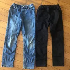 GU kidsデニム パンツ2枚セット最終価格