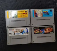 スーパーファミコン ゲーム4本セット