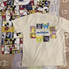 ⭐︎夏物処分⭐︎ディズニーTシャツ２点セットミッキーマウス　モンスター120 130