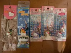 ご当地キティ根付け　5個セット