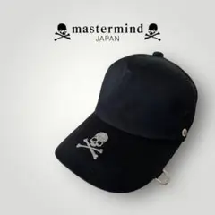 mastermind ブラック　コインブローチ付き　メッシュ　キャップ