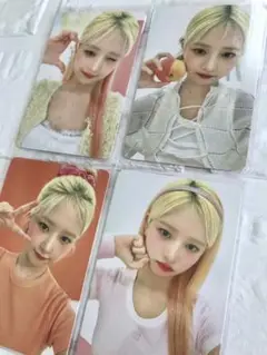⑯ IVE PEACH C トレカ レイ 4枚セット
