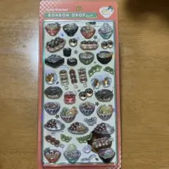 【国内正規品】ボンボンドロップシール　和柄　新作　日本食　ラーメン　食べ物