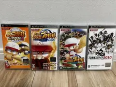 PSPソフト　4本セット　パワプロ　プロ野球スピリッツ