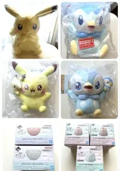 ポケモン一番くじ　等身ぬいぐるみ　ポケピース　ぬいぐるみ