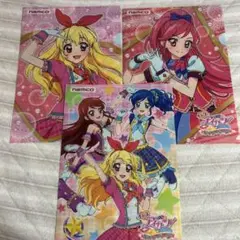 アイカツ　クリアファイル　3枚セット