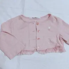 【セール】familiar ファミリア カーディガン 70cm