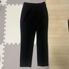 PLST ブラック ウォームリザーブ　テーパード　パンツ