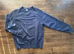 Nike ネイビー クルーネック トレーナー