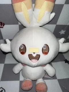 圧縮なし！ ポケピース ポケモン もふぐっとぬいぐるみ ヒバニー ②