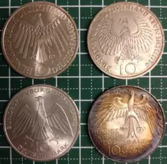 招*@様 1929年Aドイツ ヴァルデック3ライヒスマルク銀貨 ハイグレード