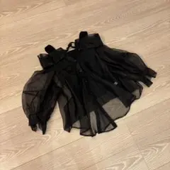 COCO DEAL オーガンジーシャツ　ニットタンクトップset